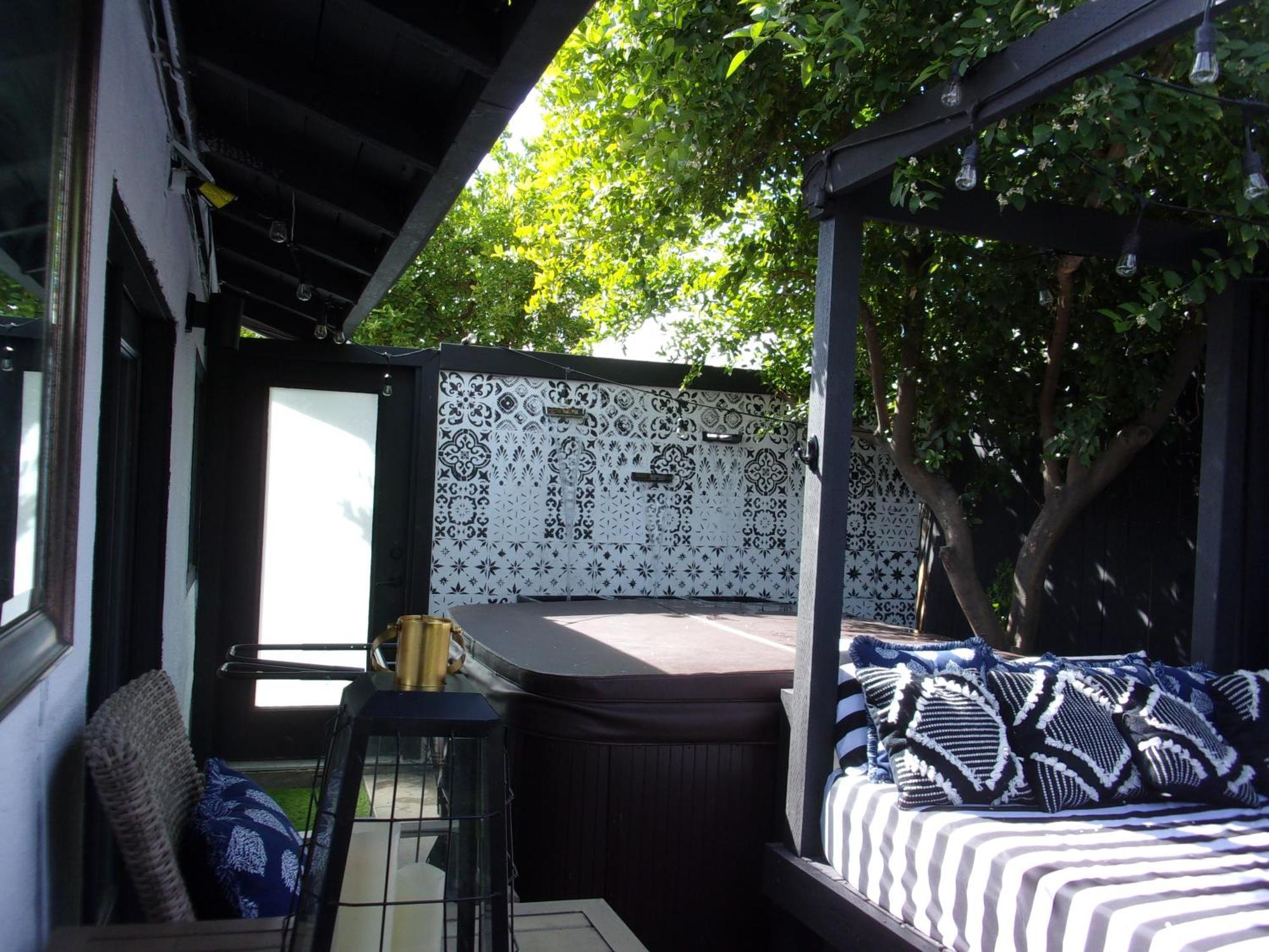 Updated Dwntwn 2Bd Twnhse W/Hot Tub& Private Patio パーム・スプリングス エクステリア 写真